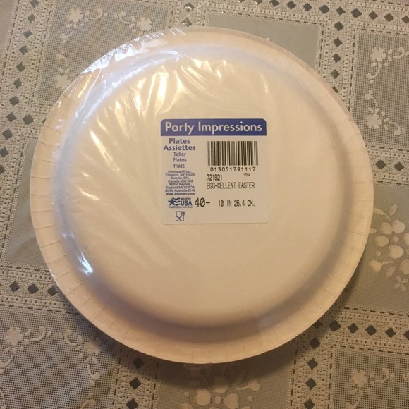 🆕 Egg Easter Dinner Plates 40ct, 10in, New - Picture 3 of 3